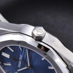 Royal Oak 15500 OMF 41MM Blue Textured Dial SS Bracelet MIYOTA 9015 V2 - Image 24