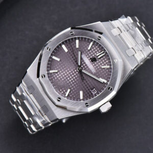 Royal Oak 15500 OMF 41MM Gray Textured Dial SS Bracelet MIYOTA 9015 V2 - Image 16