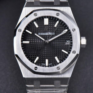 Royal Oak 15500 OMF 41MM Black Textured Dial SS Bracelet MIYOTA 9015 V2