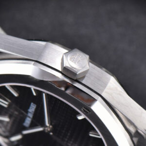 Royal Oak 15500 OMF 41MM Black Textured Dial SS Bracelet MIYOTA 9015 V2 - Image 24