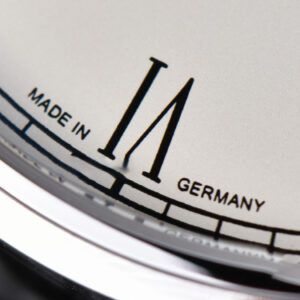 Excellence Panorama V9F 40MM SS Date Moonphase White Dial Black Leather Strap A100 - Image 5
