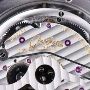 Excellence Panorama V9F 40MM SS Date Moonphase White Dial Black Leather Strap A100 - Image 23