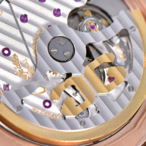 Excellence Panorama V9F 40MM RG Date Moonphase White Dial Brown Leather Strap A100 - Image 19
