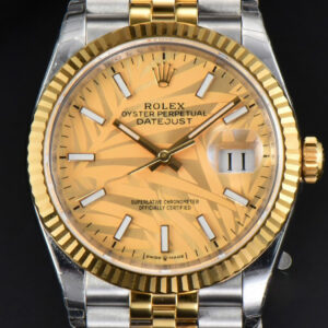 DateJust 36MM YG/SS EWF YG Plam Dial Jubilee Bracelet A3235