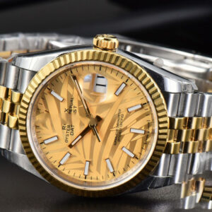 DateJust 36MM YG/SS EWF YG Plam Dial Jubilee Bracelet A3235 - Image 3