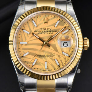 DateJust 36MM YG/SS EWF YG Plam Dial Oyster Bracelet A3235