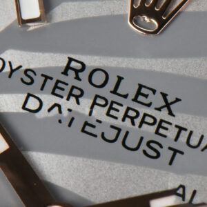 DateJust 36MM RG/SS EWF Silver Plam Dial Jubilee Bracelet A3235 - Image 4