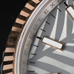 DateJust 36MM RG/SS EWF Silver Plam Dial Jubilee Bracelet A3235 - Image 5