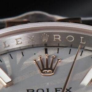 DateJust 36MM RG/SS EWF Silver Plam Dial Jubilee Bracelet A3235 - Image 11
