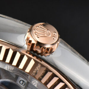DateJust 36MM RG/SS EWF Silver Plam Dial Jubilee Bracelet A3235 - Image 13