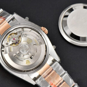 DateJust 36MM RG/SS EWF Silver Plam Dial Oyster Bracelet A3235 - Image 16