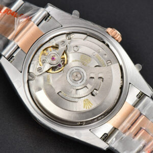 DateJust 36MM RG/SS EWF Silver Plam Dial Oyster Bracelet A3235 - Image 17