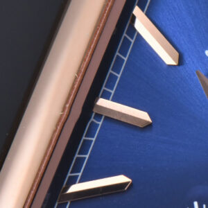 Master Reverso Tribute Small Seconds MGF 30x47MM RG Blue Dial Blue Leather Strap A854A - Image 3