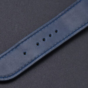 Master Reverso Tribute Small Seconds MGF 30x47MM RG Blue Dial Blue Leather Strap A854A - Image 12