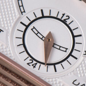 Master Reverso Tribute Small Seconds MGF 30x47MM RG Blue Dial Blue Leather Strap A854A - Image 26
