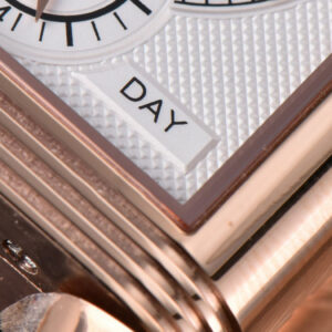 Master Reverso Tribute Small Seconds MGF 30x47MM RG Blue Dial Blue Leather Strap A854A - Image 28