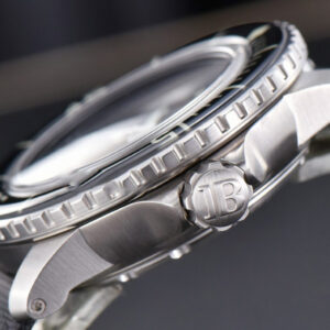 Fifty Fathoms Black ZF 45MM Black Dial SS Bracelet A2836 - Image 11
