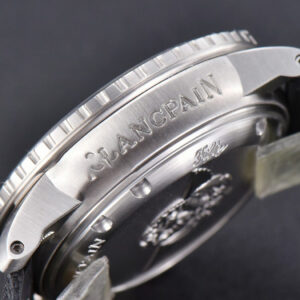 Fifty Fathoms Black ZF 45MM Black Dial SS Bracelet A2836 - Image 14