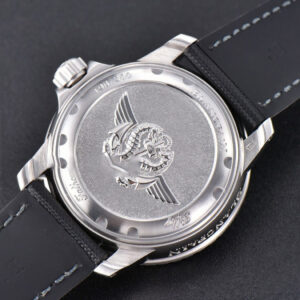 Fifty Fathoms Black ZF 45MM Black Dial SS Bracelet A2836 - Image 17