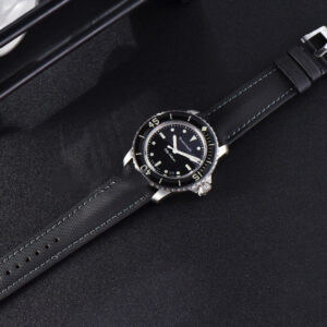Fifty Fathoms Black ZF 45MM Black Dial SS Bracelet A2836 - Image 28