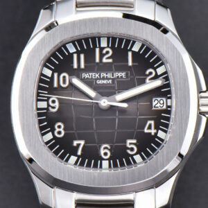 Aquanaut 5167 40mm 3KF Black Dial SS Bracelet A324