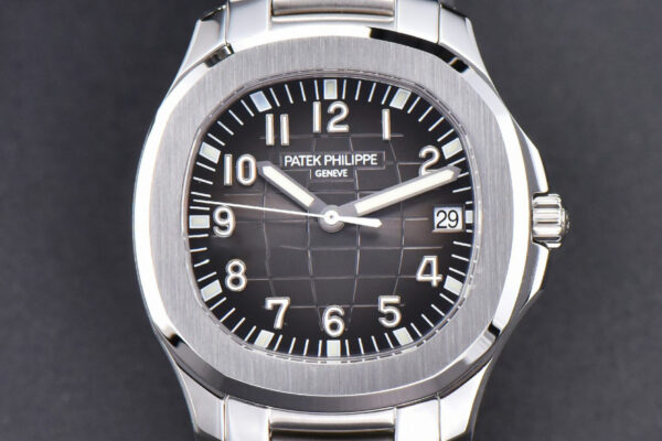 Aquanaut 5167 40mm 3KF Black Dial SS Bracelet A324
