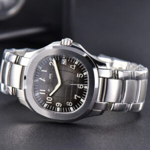 Aquanaut 5167 40mm 3KF Black Dial SS Bracelet A324 - Image 5