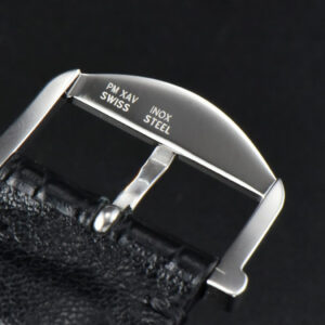 Portofino Automatic 40mm ZF Blue Dial RG Hands Black Croc Strap A9019 - Image 3