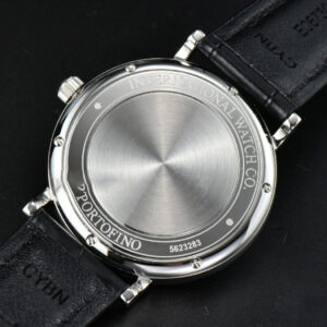 Portofino Automatic 40mm ZF Blue Dial RG Hands Black Croc Strap A9019 - Image 7