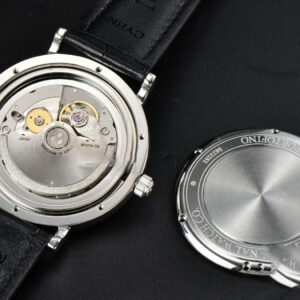 Portofino Automatic 40mm ZF Blue Dial RG Hands Black Croc Strap A9019 - Image 9