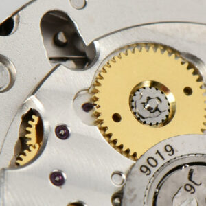 Portofino Automatic 40mm ZF White Dial YG Hands Black Croc Strap A9019 - Image 12
