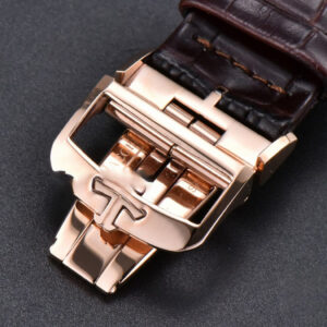 Master Reverso Tribute Small Seconds MGF 30x47MM RG White Dial Brown Leather Strap A854A - Image 13