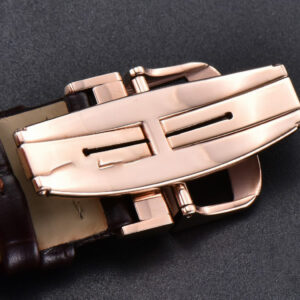 Master Reverso Tribute Small Seconds MGF 30x47MM RG White Dial Brown Leather Strap A854A - Image 15