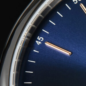 Portofino Automatic 40mm ZF Blue Dial RG Hands Black Croc Strap A9019 - Image 16
