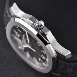 Aquanaut 5167 40mm 3KF Black Dial Black Rubber Strap A324 - Image 5