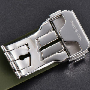 Classic Fusion 42mm SS JJ+F Green Dial Green Rubber Strap A1110 - Image 16