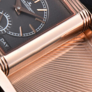 Master Reverso Tribute Small Seconds MGF 30x47MM RG White Dial Brown Leather Strap A854A - Image 25