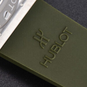 Classic Fusion 42mm SS JJ+F Green Dial Green Rubber Strap A1110 - Image 18