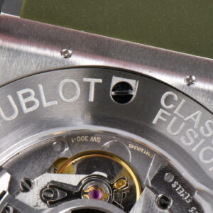 Classic Fusion 42mm SS JJ+F Green Dial Green Rubber Strap A1110 - Image 21