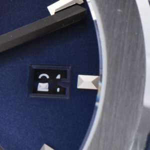 Classic Fusion 42mm SS JJ+F Blue Dial Blue Rubber Strap A1110 - Image 4