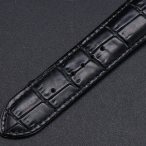 Master Reverso Tribute Small Seconds MGF 30x47MM RG White Square Dial Black Leather Strap A854A - Image 4