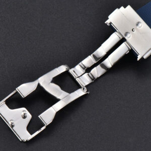 Classic Fusion 42mm SS JJ+F Blue Dial Blue Rubber Strap A1110 - Image 12