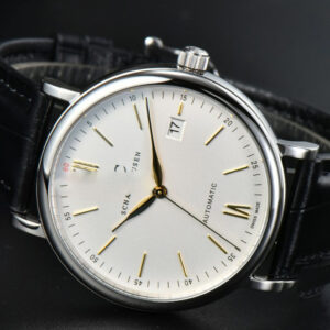 Portofino Automatic 40mm ZF White Dial YG Hands Black Croc Strap A9019 - Image 20