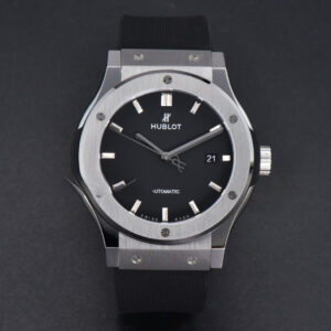Classic Fusion 42mm SS JJ+F Gray Dial Black Rubber Strap A1110 - Image 13