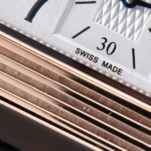 Master Reverso Tribute Small Seconds MGF 30x47MM RG White Square Dial Black Leather Strap A854A - Image 17