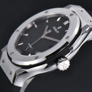 Classic Fusion 42mm SS JJ+F Gray Dial Black Rubber Strap A1110 - Image 19
