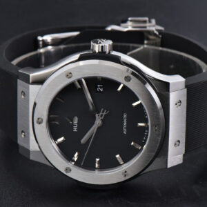 Classic Fusion 42mm SS JJ+F Gray Dial Black Rubber Strap A1110 - Image 20