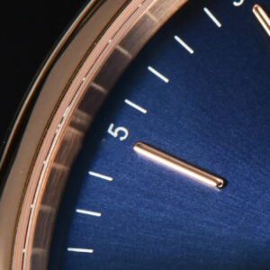 Portofino Automatic 40mm ZF RG Blue Dial RG Marker Black Croc Strap A9019 - Image 3