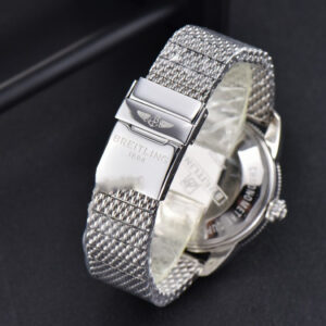 SuperOcean Heritage II GF 42MM White Dial Black Bezel SS bracelet A2824 - Image 10