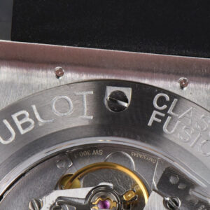 Classic Fusion 42mm SS JJ+F White Dial Black Rubber Strap A1110 - Image 11